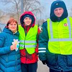 В День матери новгородские автоинспекторы и ЮИДовцы поблагодарили участниц дорожного движения за соблюдение культуры на дорогах