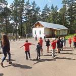 Княгиненские ребята провели зарядку с нижегородскими стражами дорожного порядка 