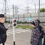 В рамках проведения мероприятия «Внимание дети» подмосковные школьники повторили правила безопасного поведения на дороге